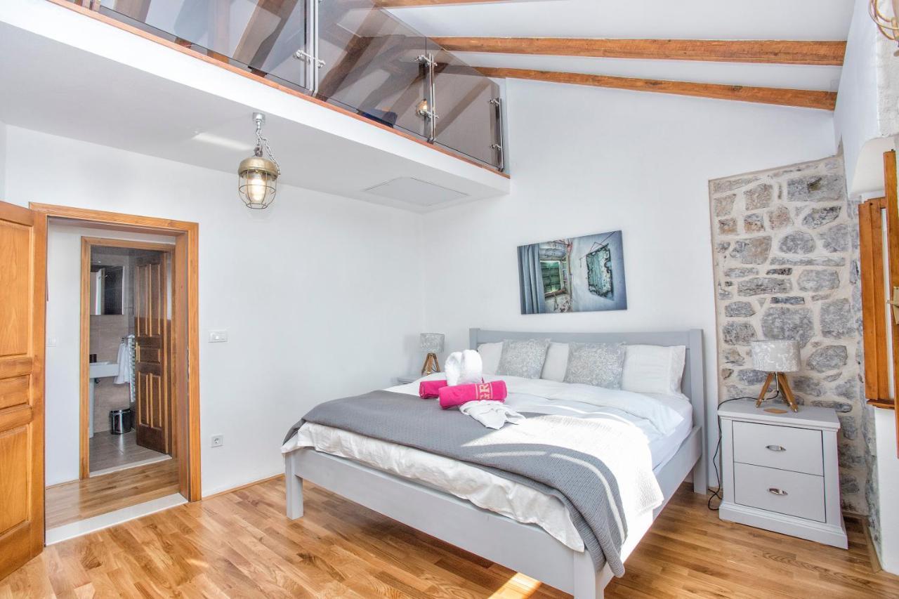 Villa Ruza, Donja Lastva 티바트 외부 사진