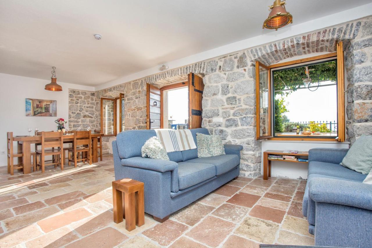 Villa Ruza, Donja Lastva 티바트 외부 사진