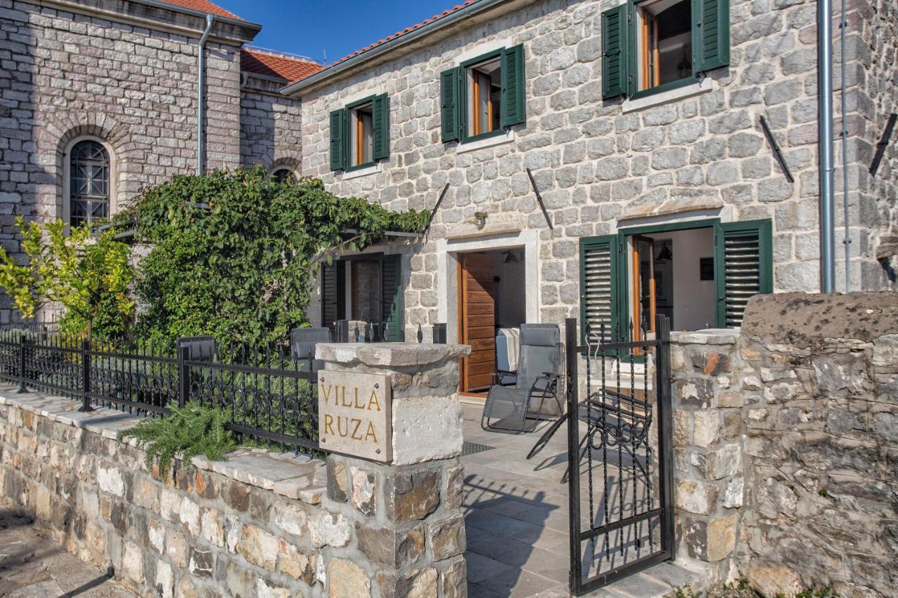 Villa Ruza, Donja Lastva 티바트 외부 사진